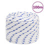 Voir la diapositive 1 : VIDAXL Corde de bateau Blanc 18 mm 100 m Polypropylene