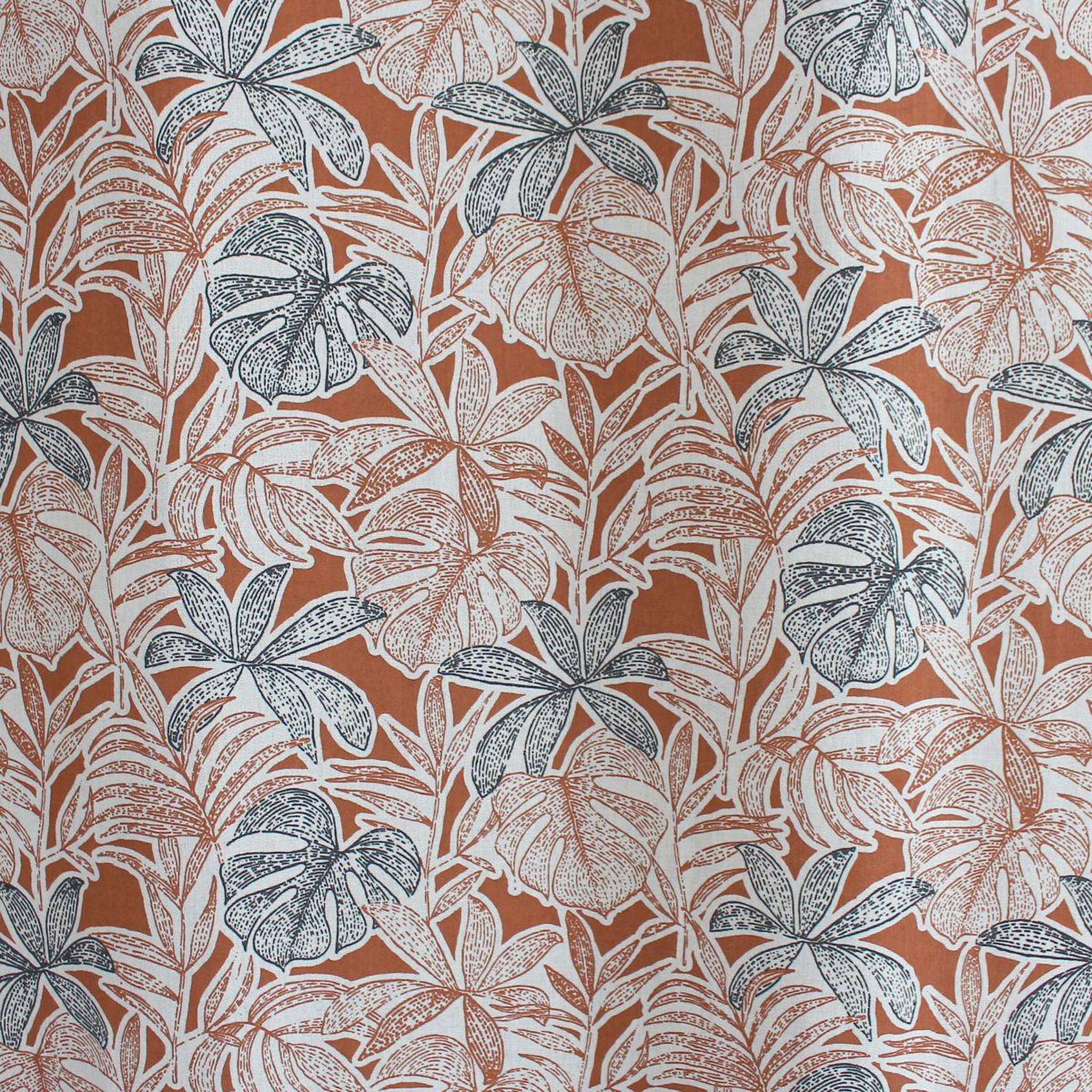 Voir la diapositive 3 : ENJOY HOME Rideau à œillets imprimé  casamance  140x240cm multicolore