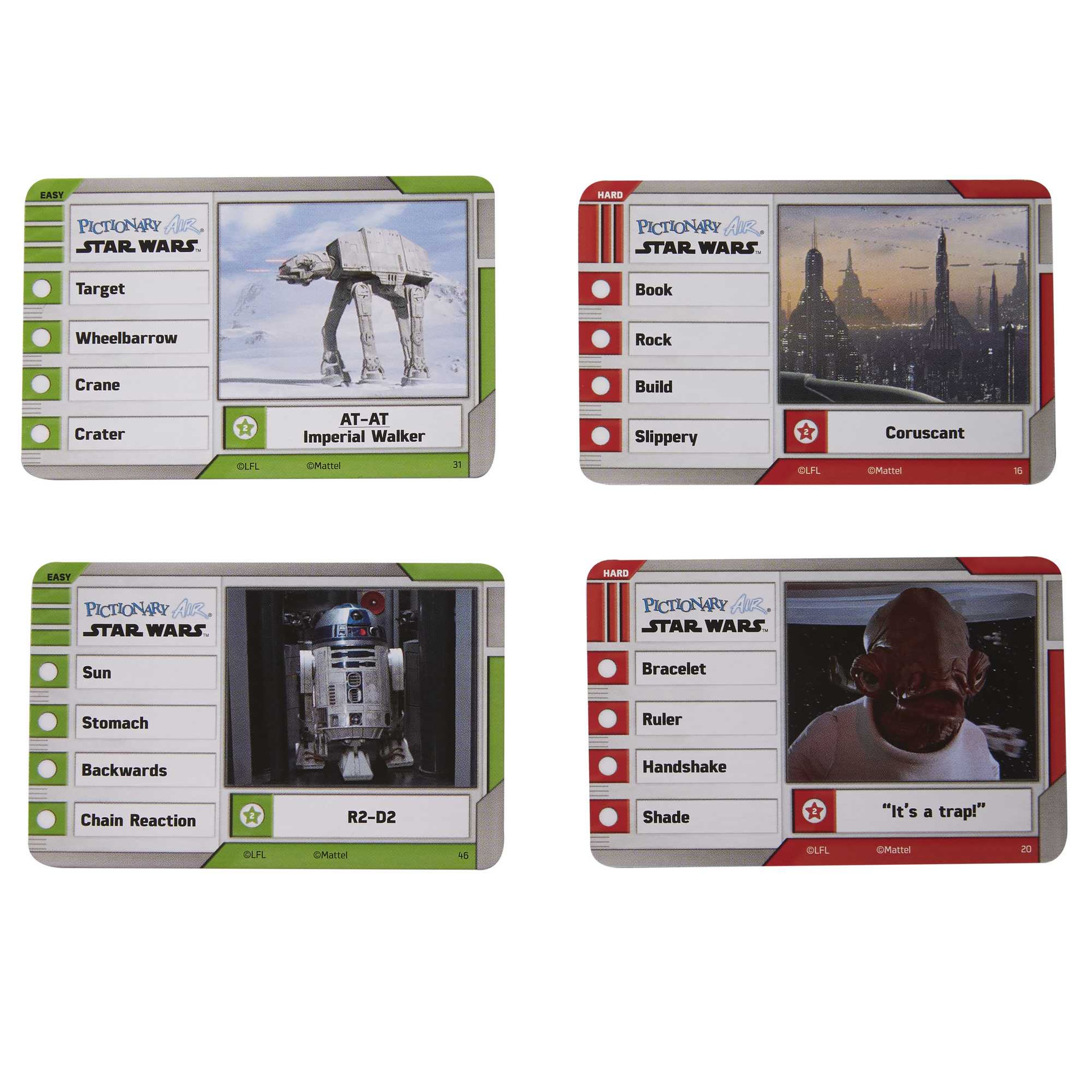 Voir la diapositive 4 : MATTEL Jeu Pictionary Air Star Wars