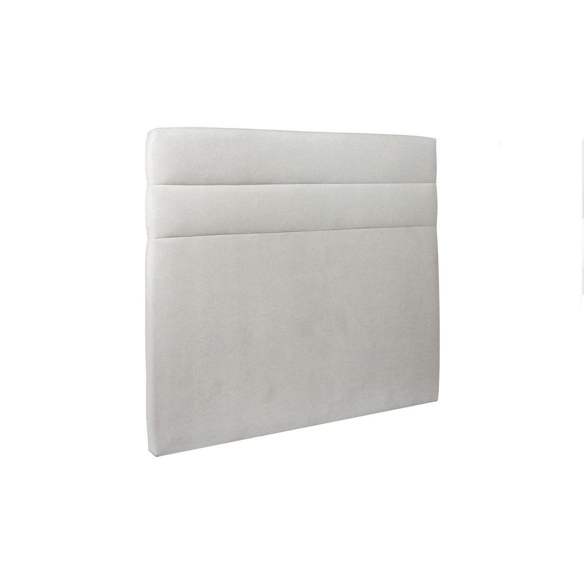 Voir la diapositive 5 : Sommeil de Plomb Lit avec tête de lit lignes velours et sommier kit - Hauteur totale : 29cm