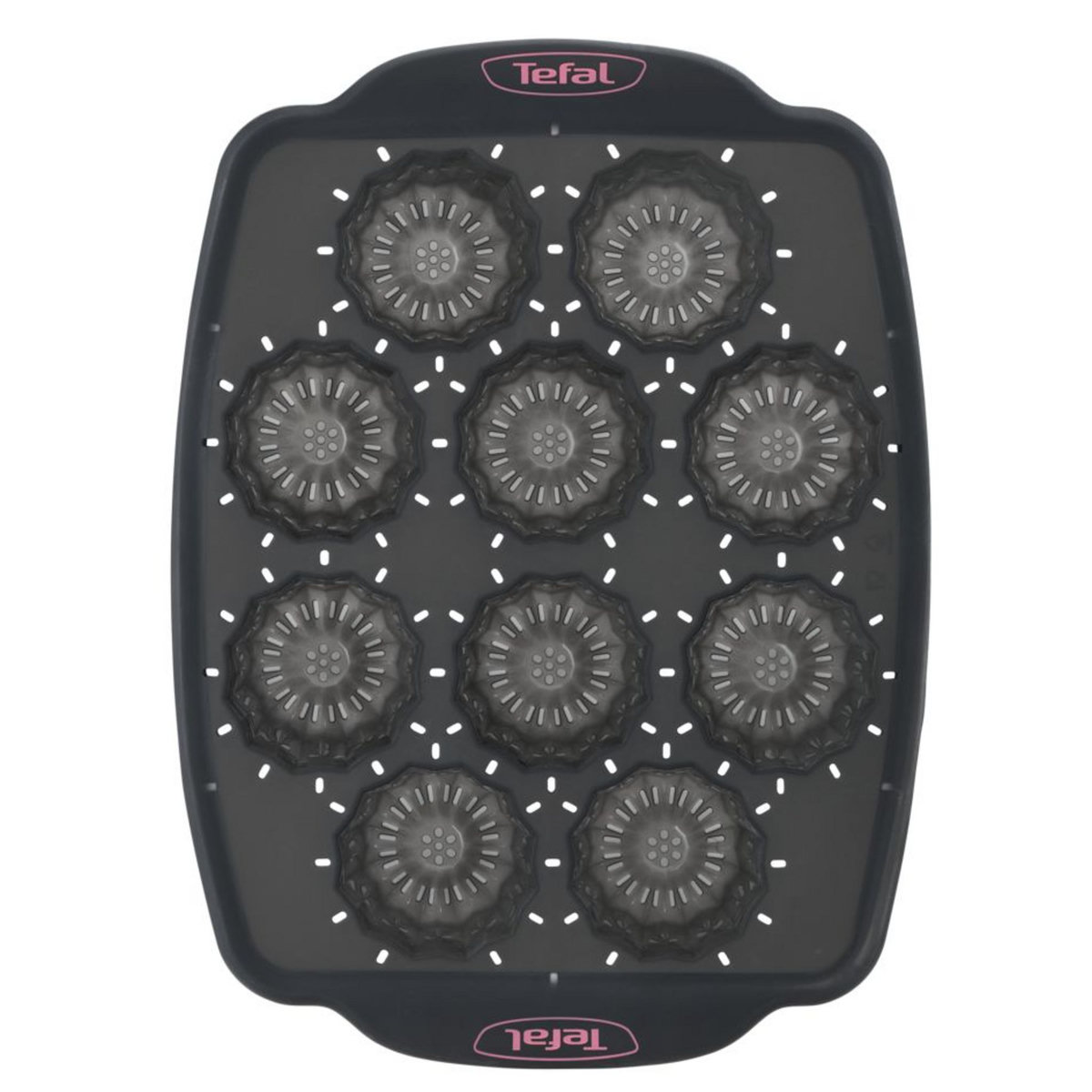 TEFAL Moule 10 cannelés CRISPY BAKE silicone