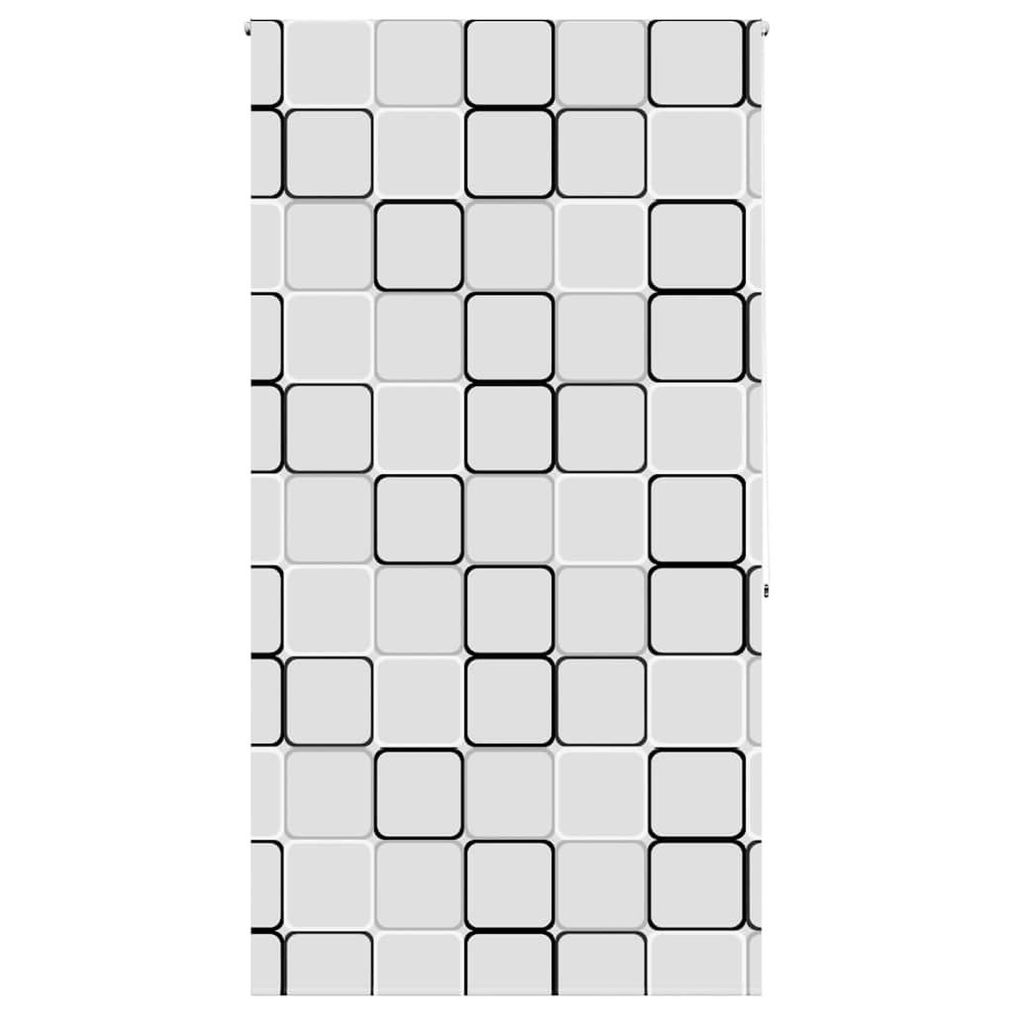 Voir la diapositive 2 : VIDAXL Store enrouleur de douche 120x240 cm largeur du tissu 116 cm