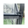 Voir la diapositive 6 : GREEN PROTECT Serre de jardin en verre trempé 8,98m² 