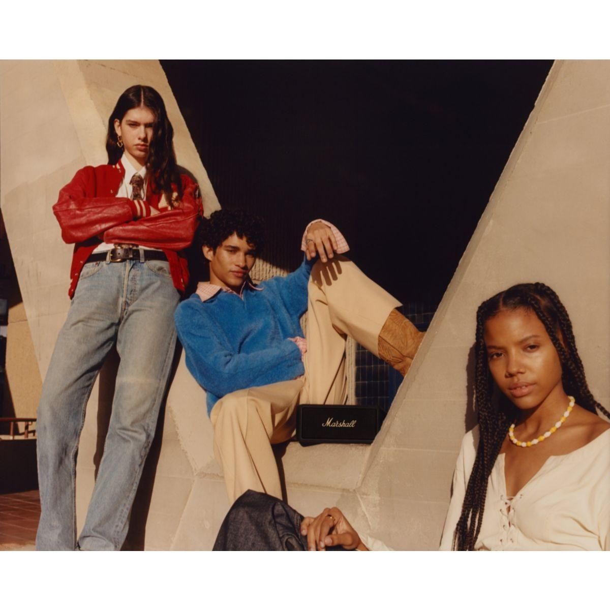 MARSHALL Enceinte portable Middleton Black & Brass