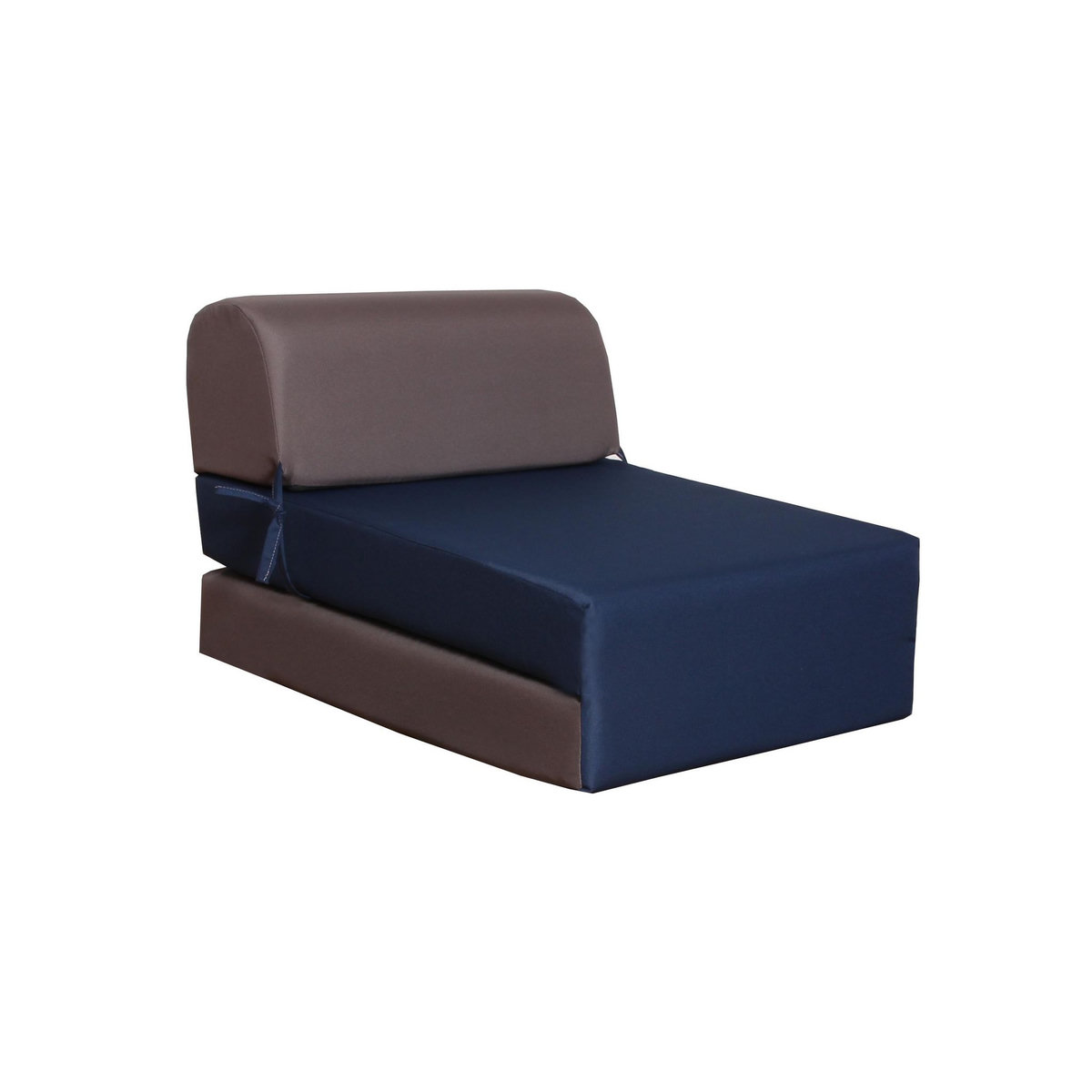 Chauffeuse 1 place tissu bicolore DUETTO