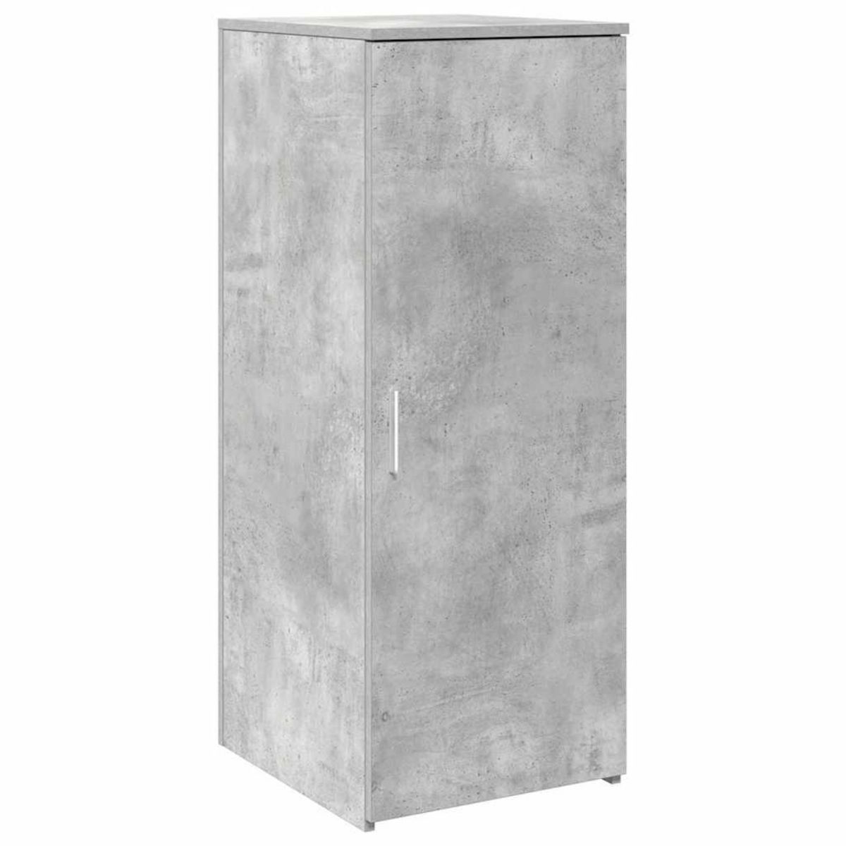 VIDAXL Armoire de rangement gris beton 40x45x103,5cm bois d'ingenierie