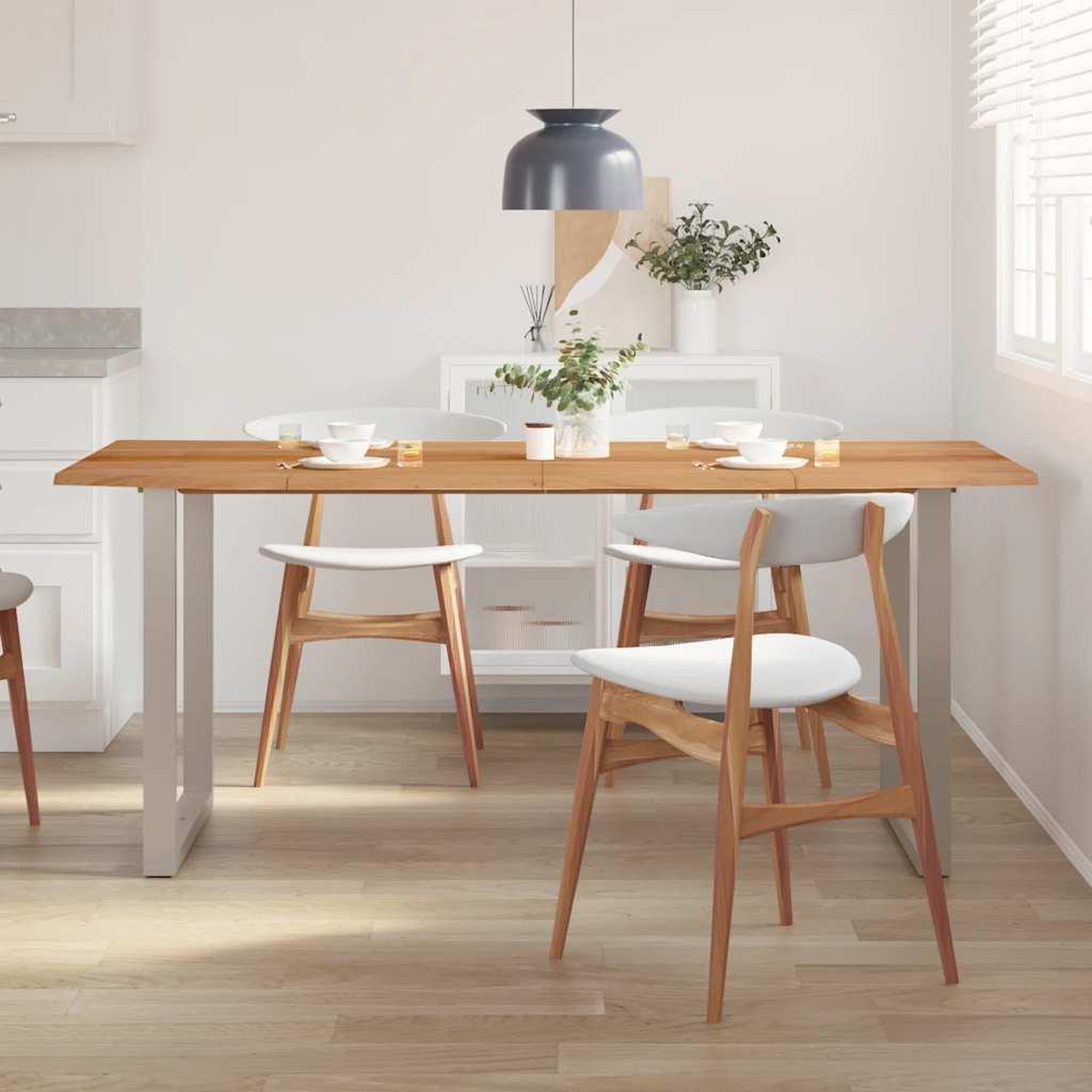Voir la diapositive 3 : VIDAXL Table de salle a manger 180x90x76 cm Bois d'acacia massif