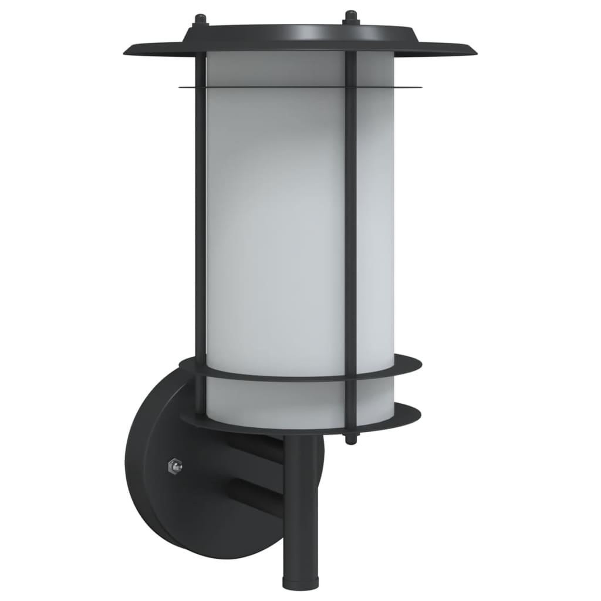Voir la diapositive 2 : VIDAXL Applique murale d'exterieur noir acier inoxydable