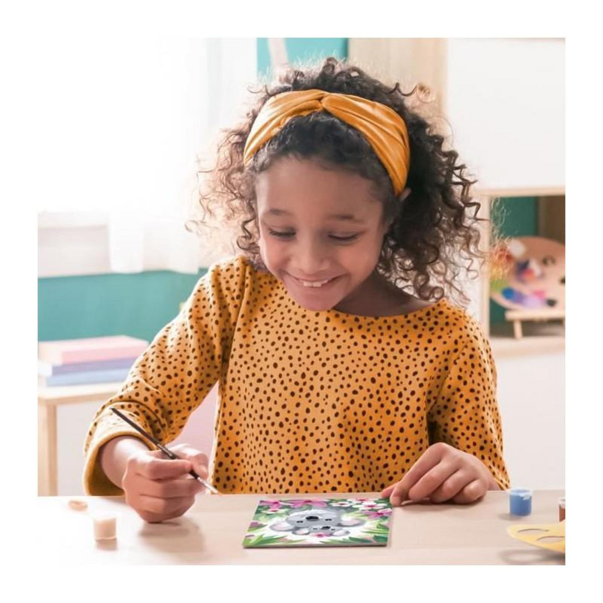 RAVENSBURGER CreArt Kids 18x24cm Maman koala et son bébé, Kit de peinture par numéros Numéro d'Art, Des 9 ans, 25833, Ravensburger