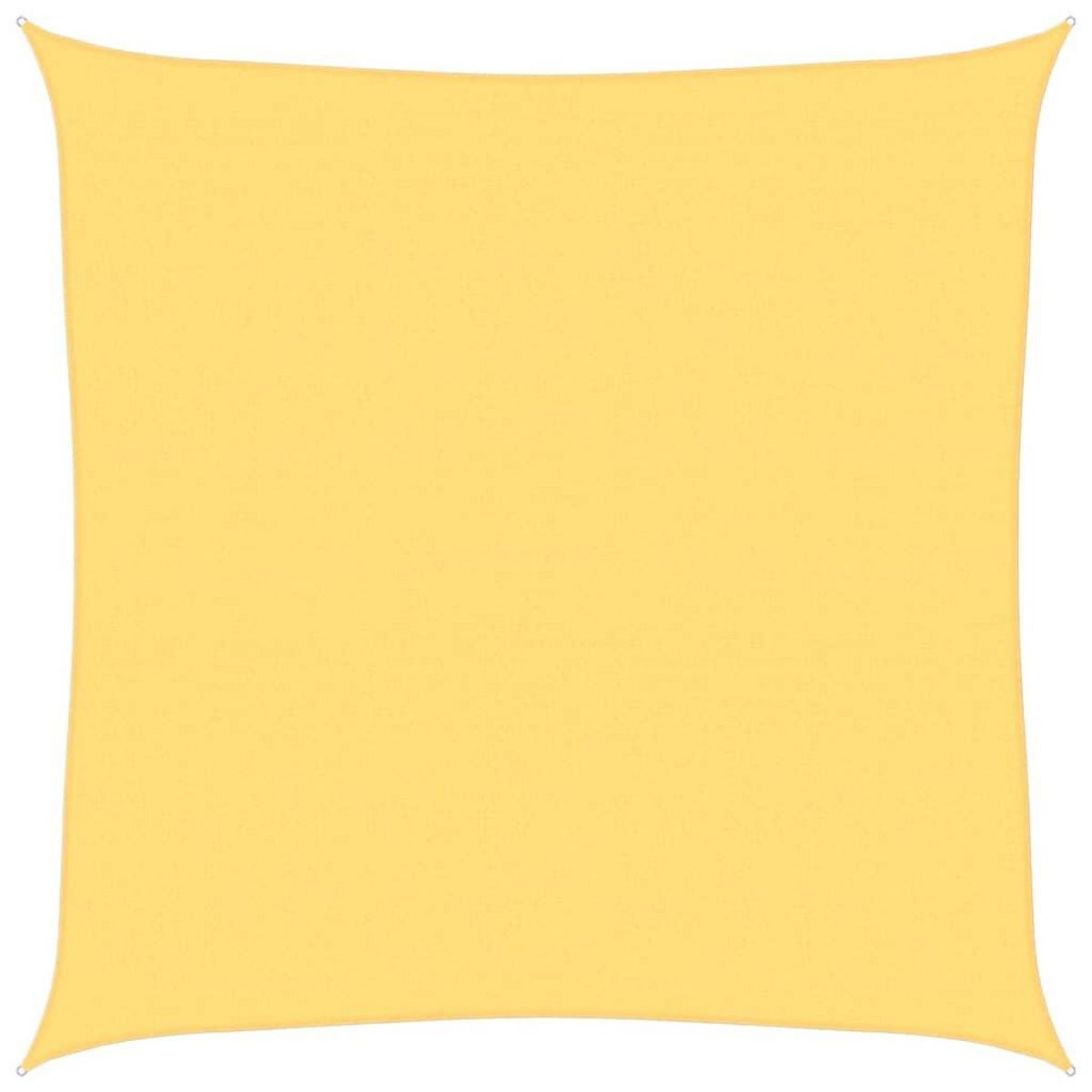 VIDAXL Voile d'ombrage 160 g/m^2 Beige 4,5x4,5 m PEHD