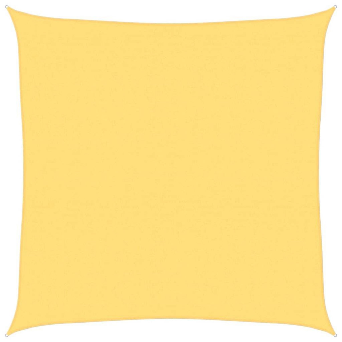 VIDAXL Voile d'ombrage 160 g/m^2 Beige 4,5x4,5 m PEHD