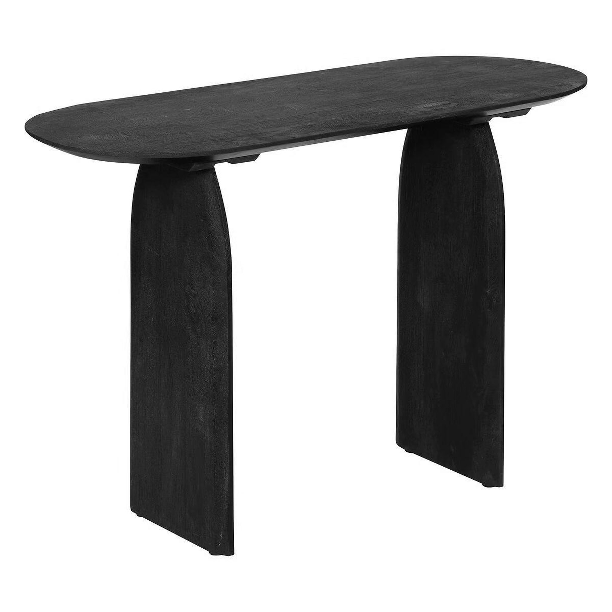 ATMOSPHERA Console en bois  isana  110cm noir