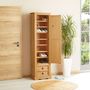 Voir la diapositive 2 : IDIMEX Armoire TEQUILA avec 1 porte et 2 tiroirs, en pin massif