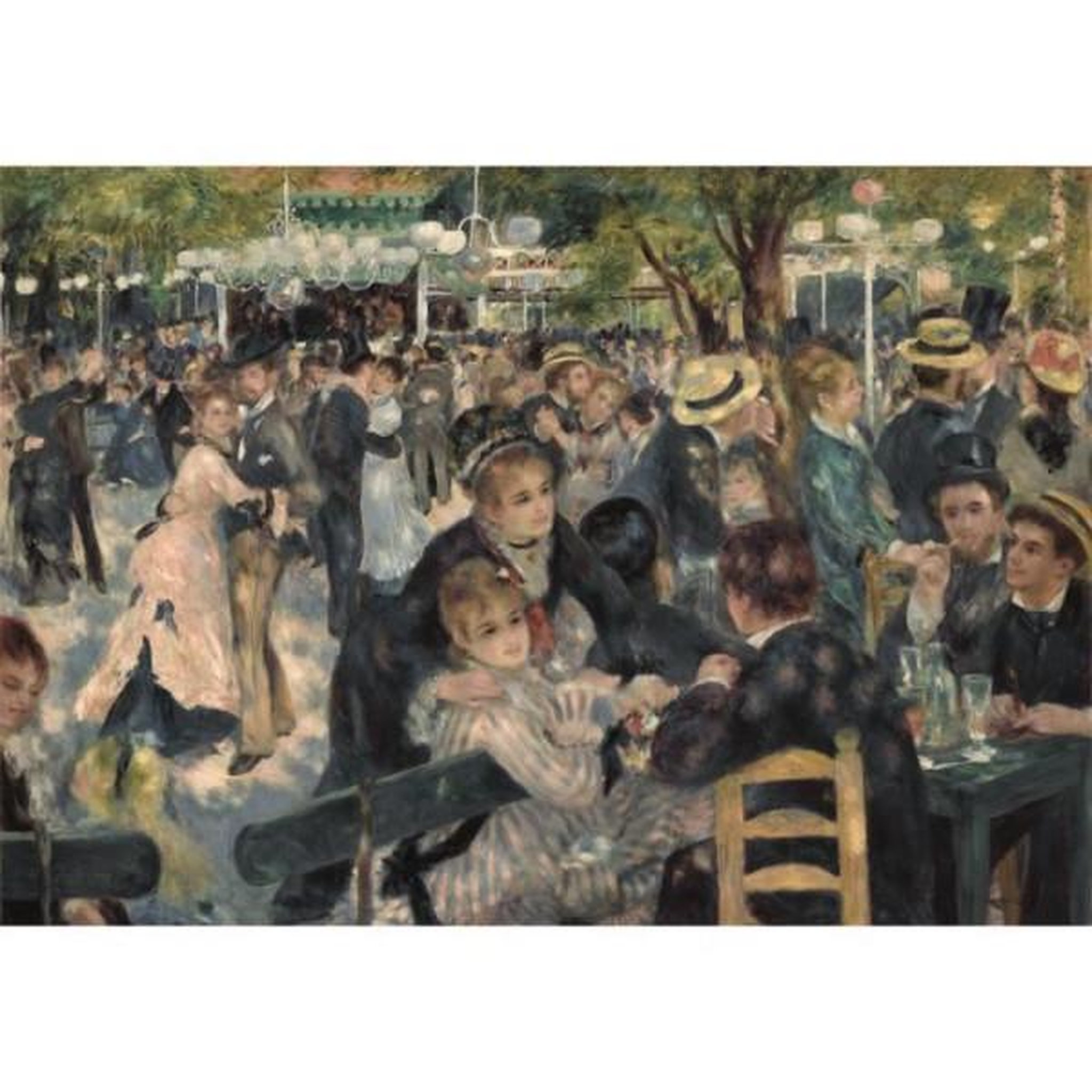 Voir la diapositive 2 : CLEMENTONI Clementoni - compact 1000 pieces - renoir : bal du moulin