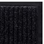Voir la diapositive 5 : VIDAXL Paillasson Noir 117x220 cm PVC