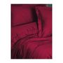 Voir la diapositive 2 : GENERIQUE Parure de lit - 129CTF24607 - 1 housse de couette 220 x 240 cm + 2 taies d'oreiller 60 x 60 cm - Satiné 100% coton - Rouge