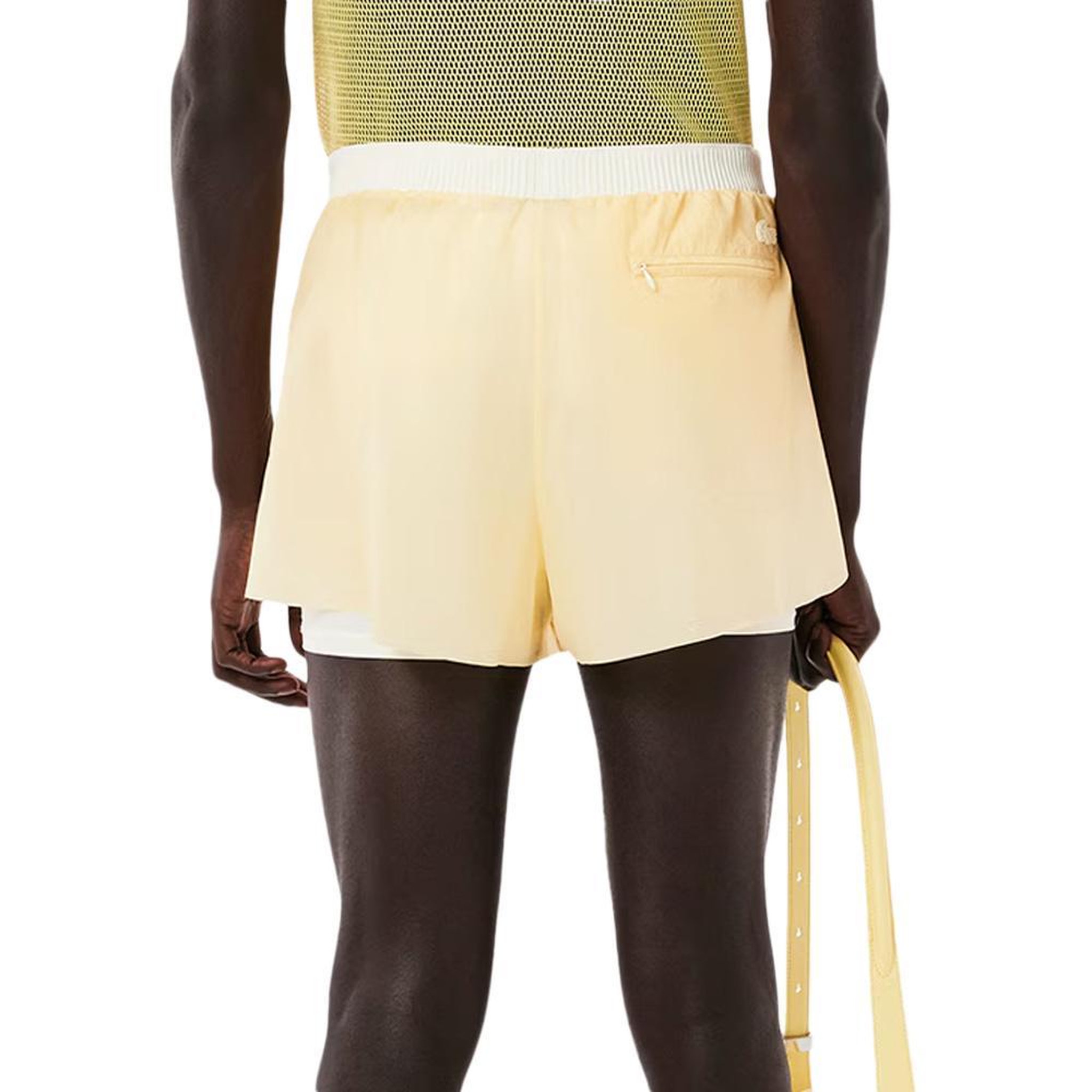 Voir la diapositive 2 : Lacoste Short Jaune Homme Lacoste Runway Sheer