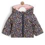 Voir la diapositive 1 : INEXTENSO Doudoune doublée fausse fourrure à fleurs bébé fille