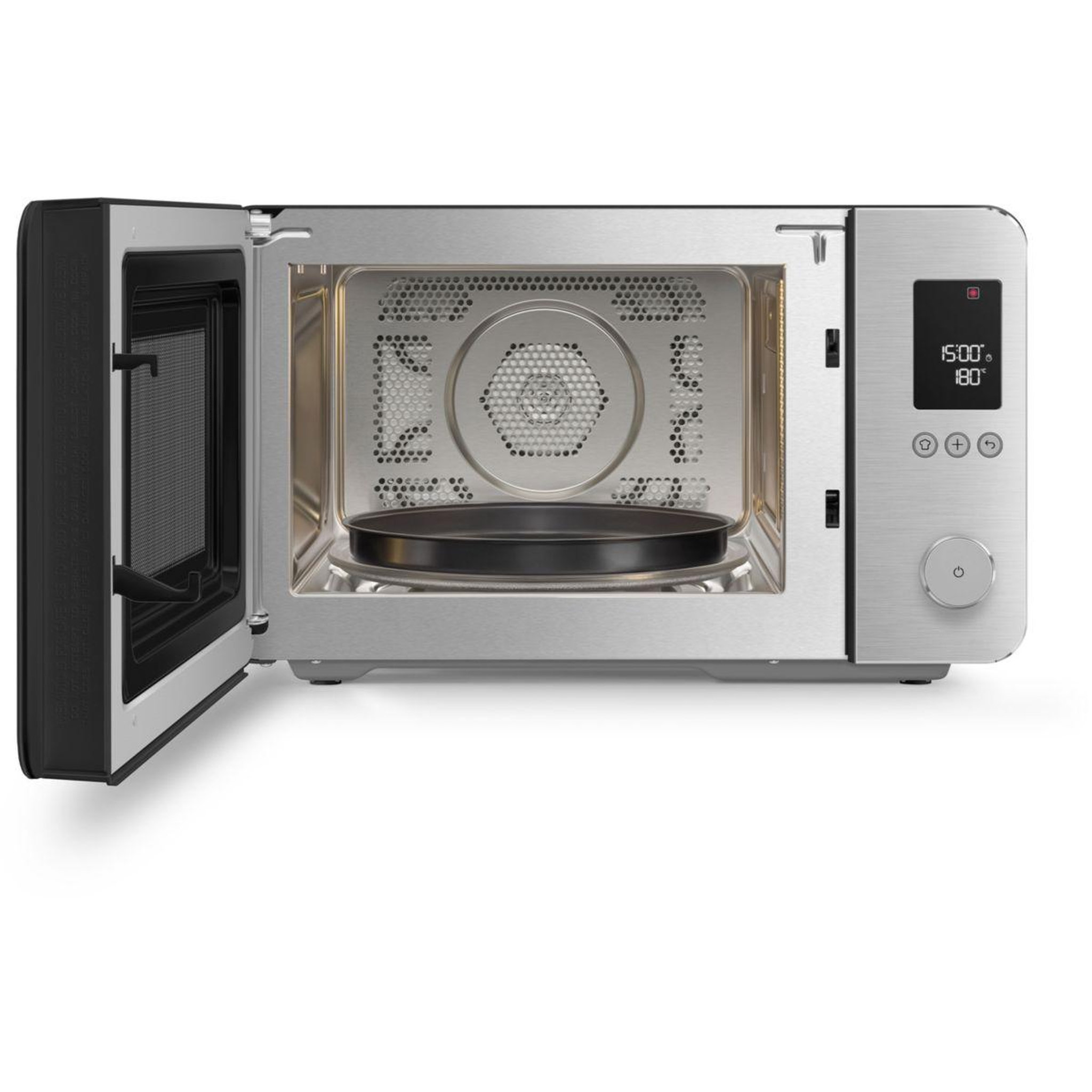 Voir la diapositive 5 : SMEG Micro ondes combiné moc02blmeu