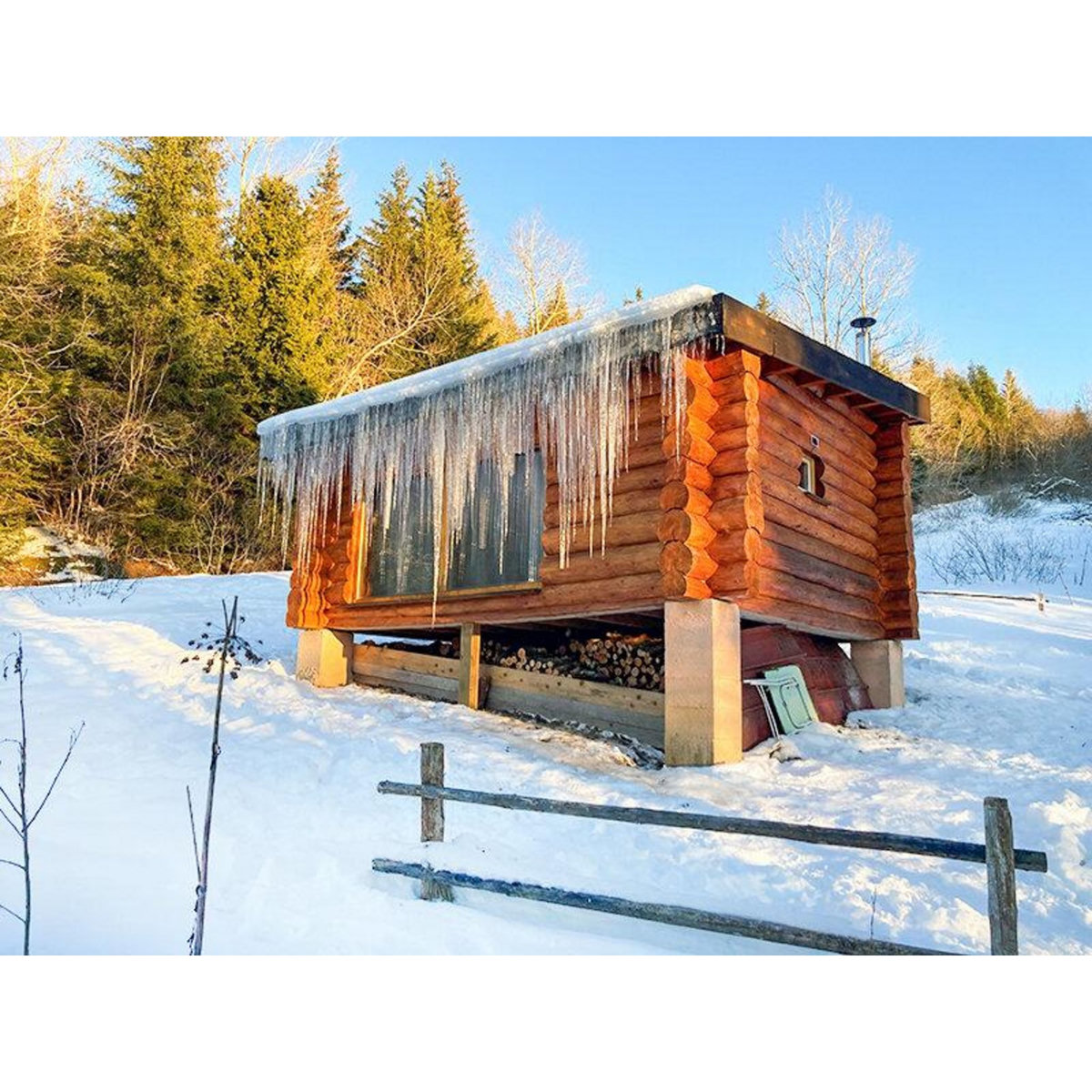 Smartbox 4 jours insolites dans une cabane en bois près de la frontière suisse - Coffret Cadeau Séjour