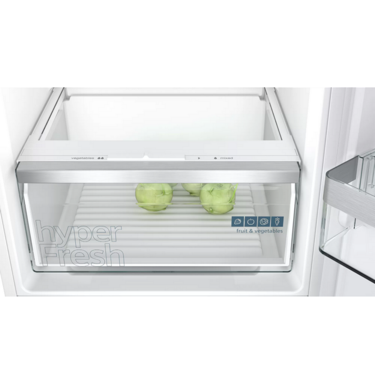 Siemens Réfrigérateur combiné intégrable à pantographe 270l lowfrost - ki87vvfe1