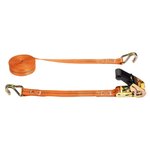 OUTIFRANCE Sangle d'arrimage à crochets doigts serrés - 5m x 25mm