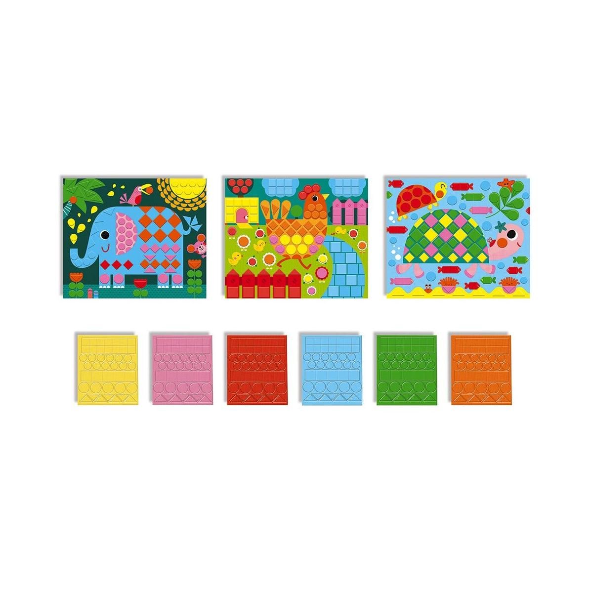 Juratoys-Janod Mosaiques animaux   Janod