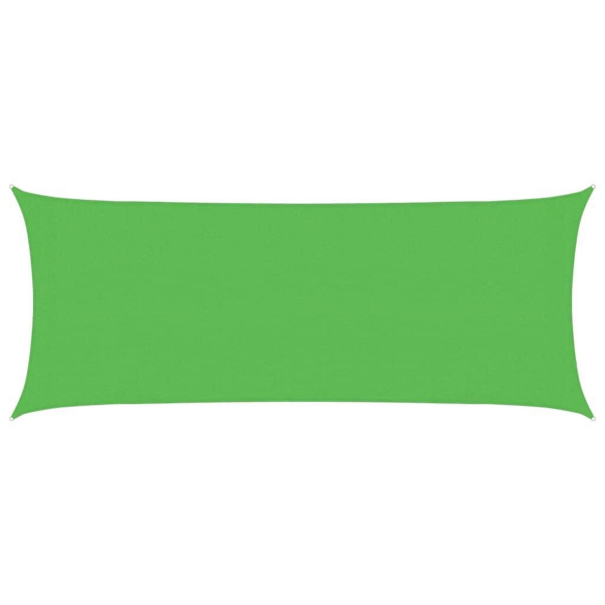 VIDAXL Voile d'ombrage 160 g/m^2 Vert clair 2x4,5 m PEHD