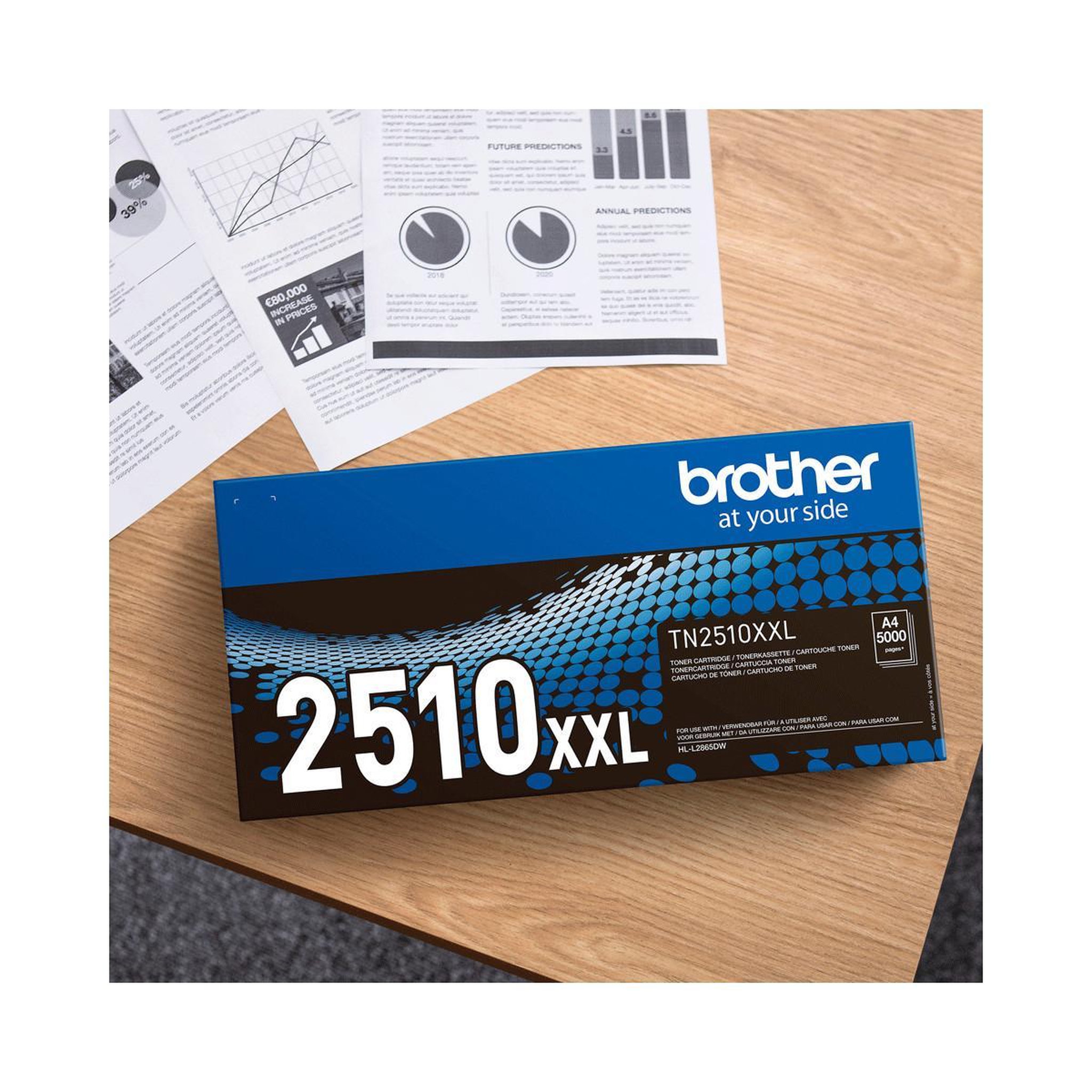 Voir la diapositive 3 : Brother CONSOMMABLE INFORMATIQUE BROTHER TN2510XL