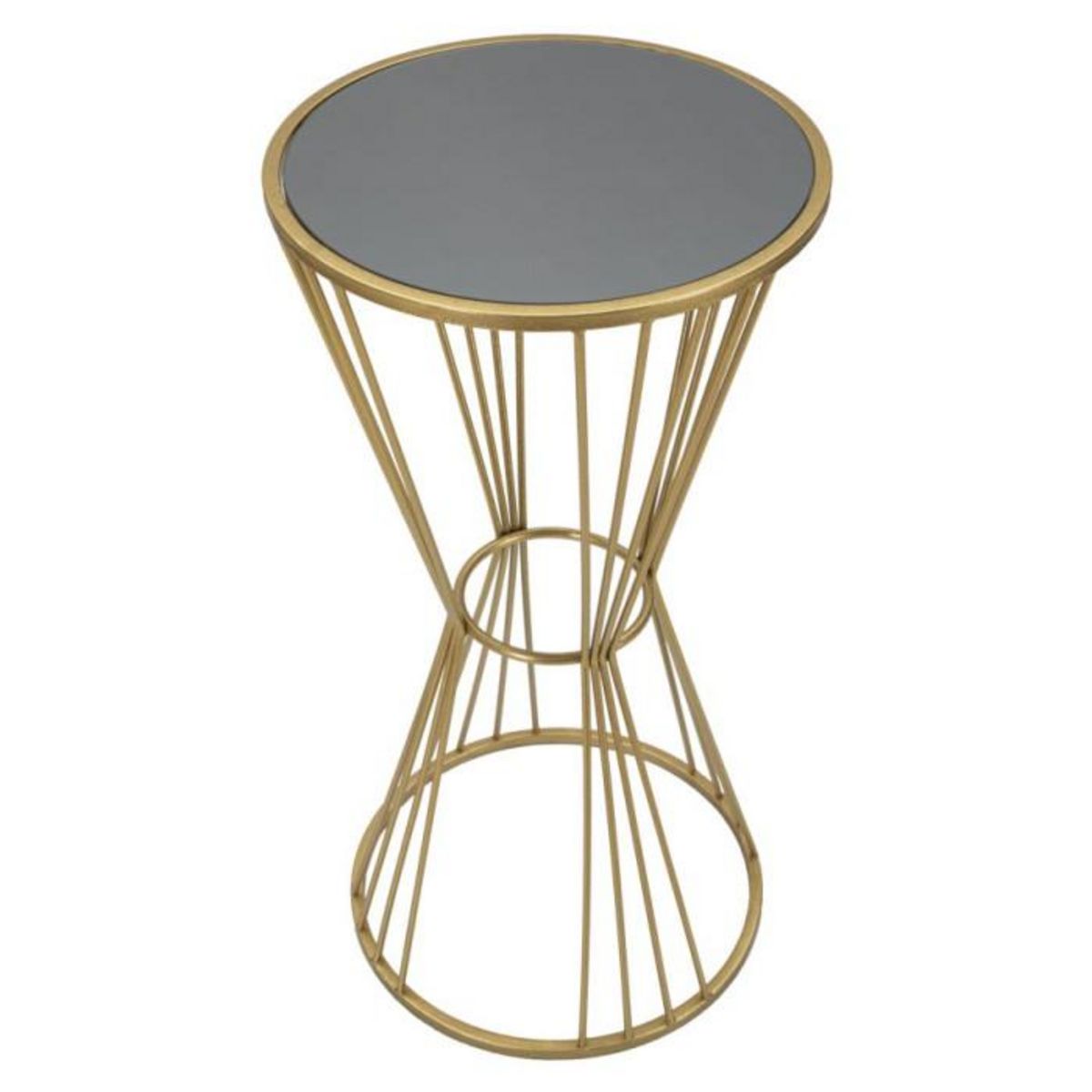 Paris Prix Table d'Appoint en Métal  Super  80cm Or