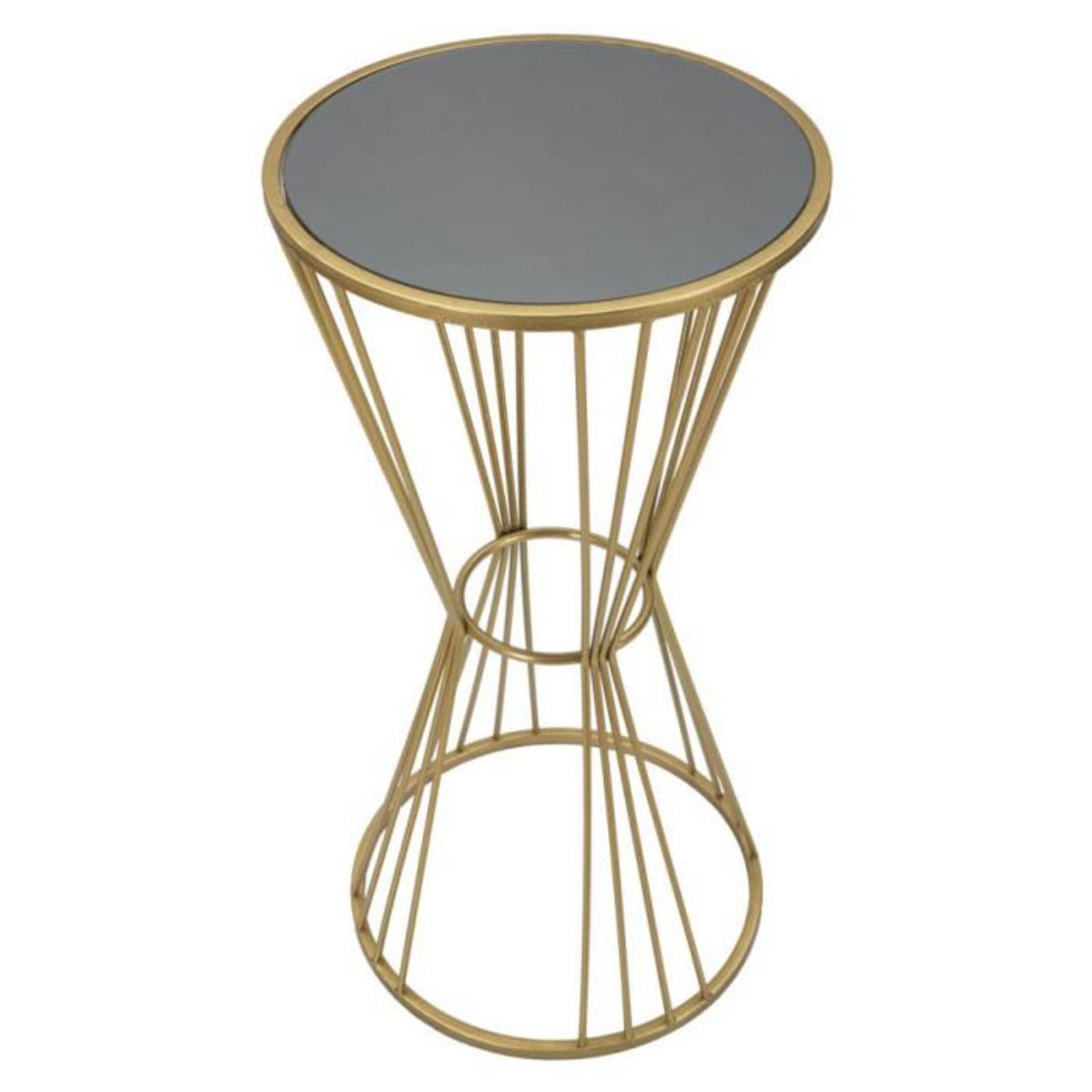 Paris Prix Table d'Appoint en Métal  Super  80cm Or