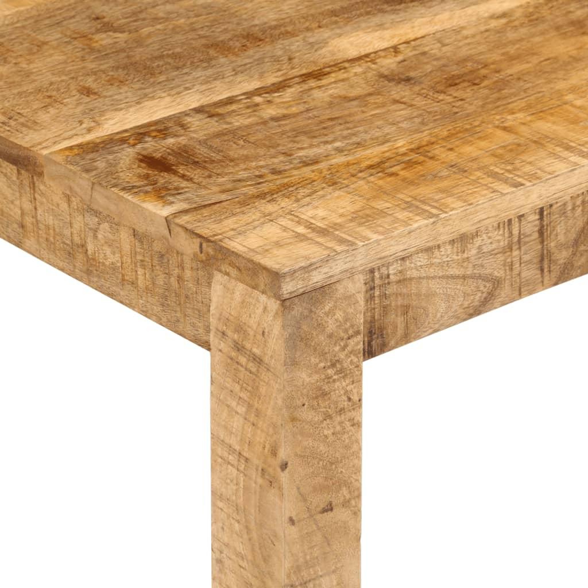 Voir la diapositive 5 : VIDAXL Table basse 100x55x40 cm bois de manguier massif