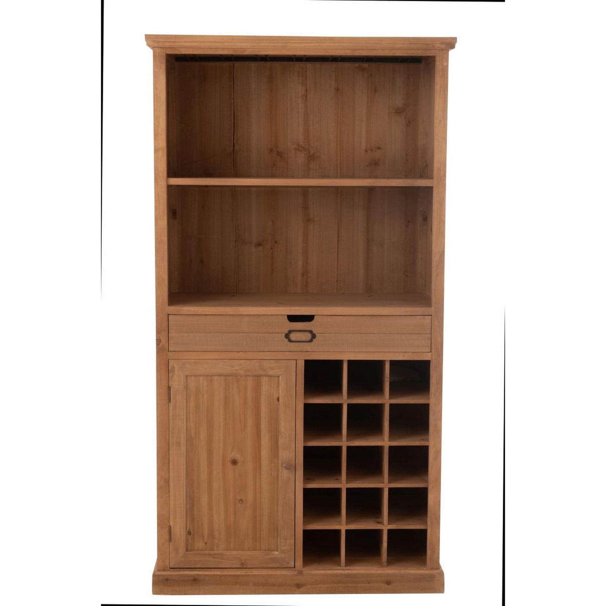 Voir la diapositive 2 : J-LINE Vaisselier en bois  sia  178cm naturel