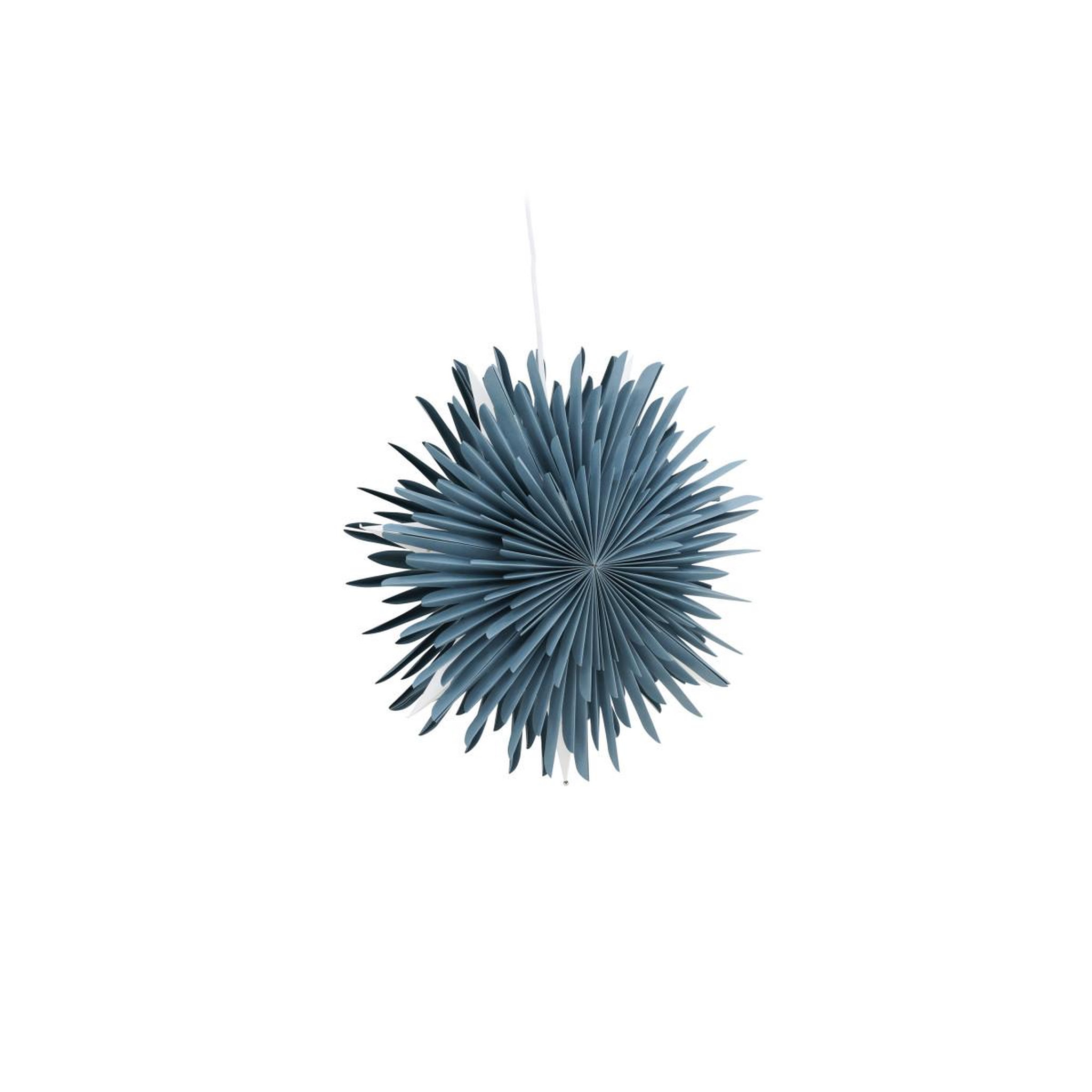 Voir la diapositive 4 : Paris Prix Lampe suspension design  selen  46cm bleu