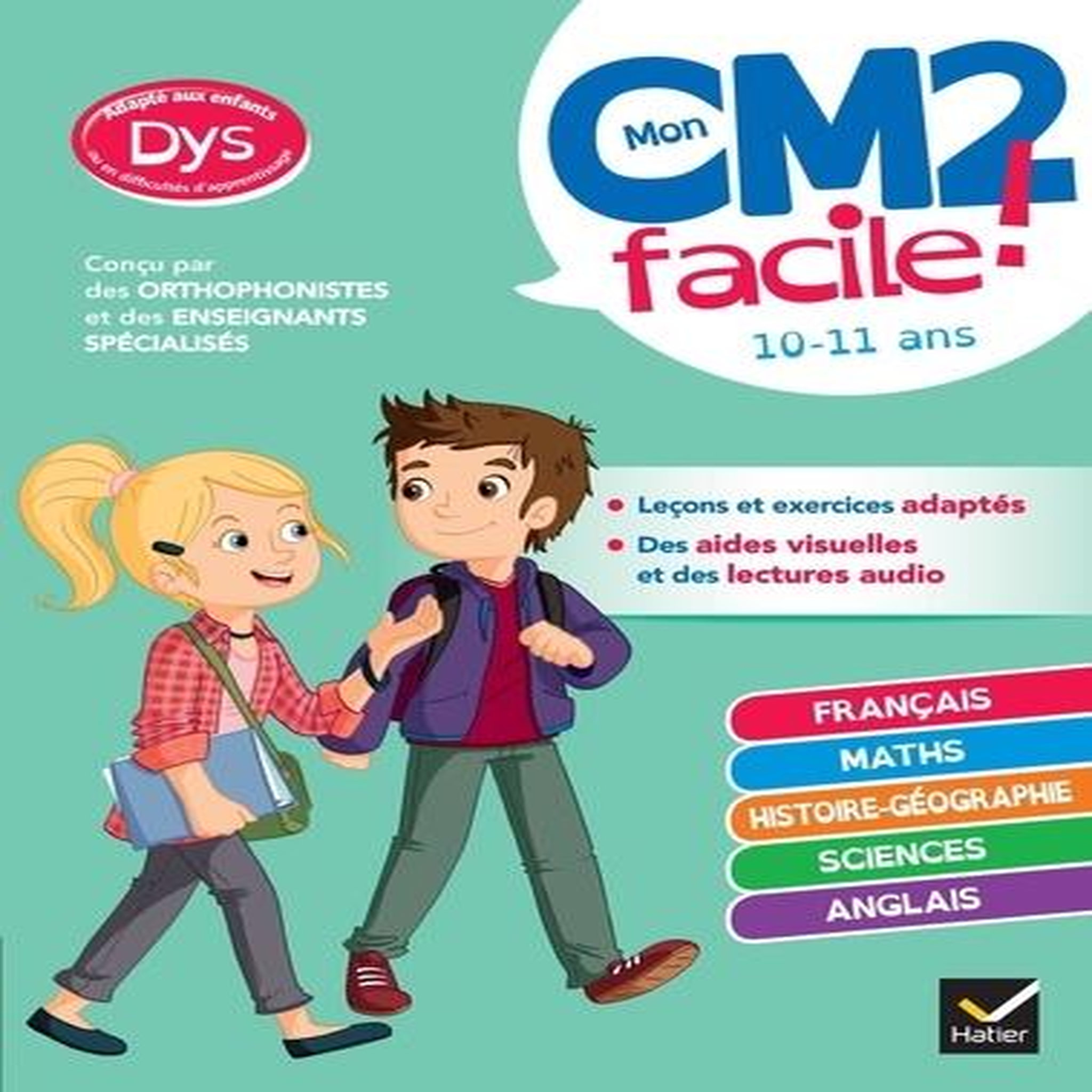 MON CM2 FACILE ! [ADAPTE AUX DYS], Barge Evelyne