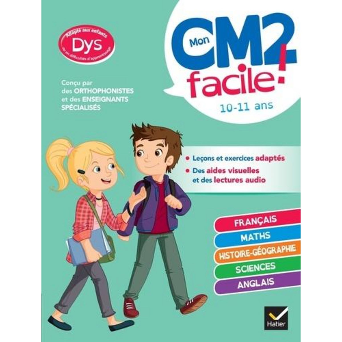 MON CM2 FACILE ! [ADAPTE AUX DYS], Barge Evelyne