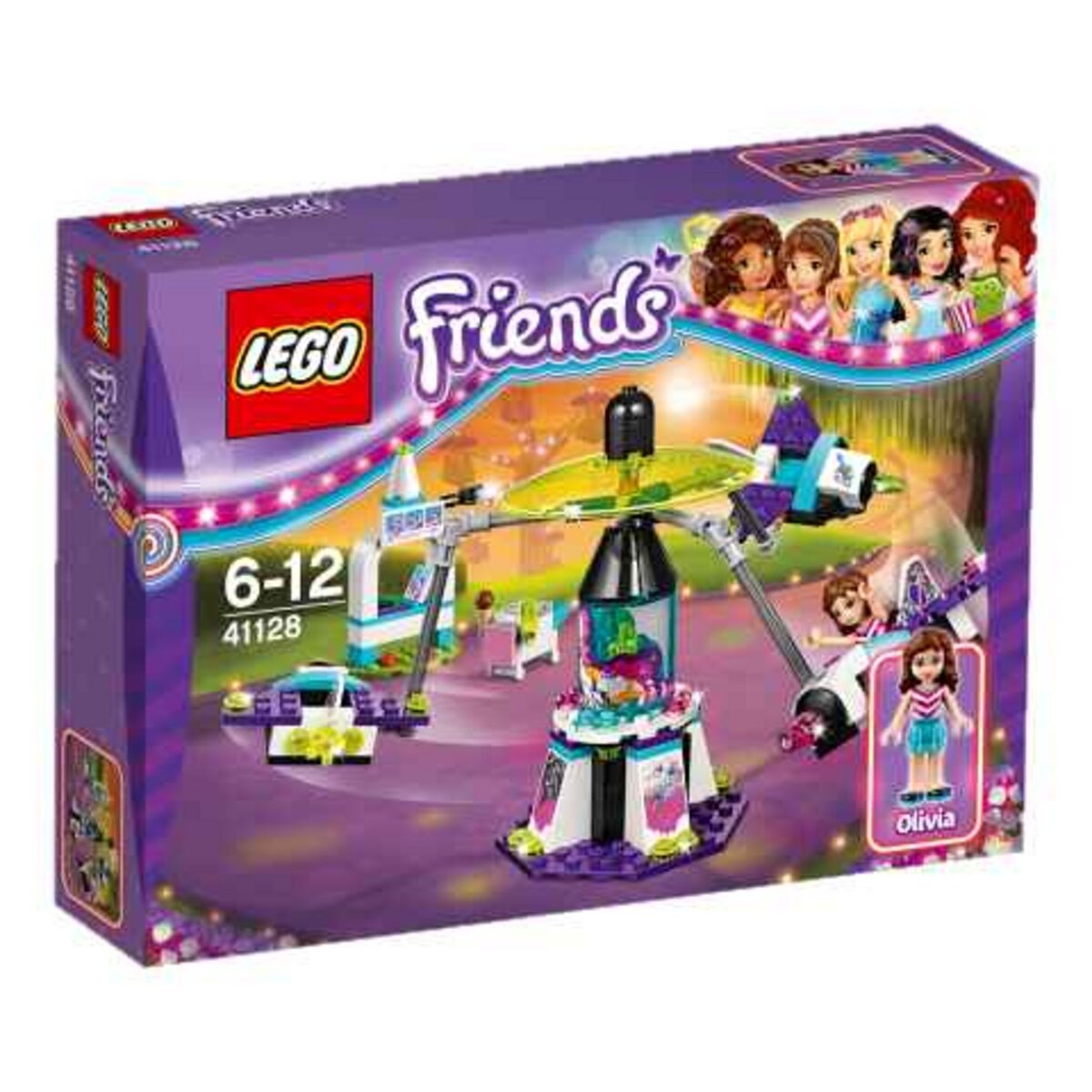 LEGO Friends 41128 - Le manège volant du parc d'attractions
