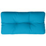Voir la diapositive 2 : VIDAXL Coussin de palette bleu clair 70x40x12 cm tissu