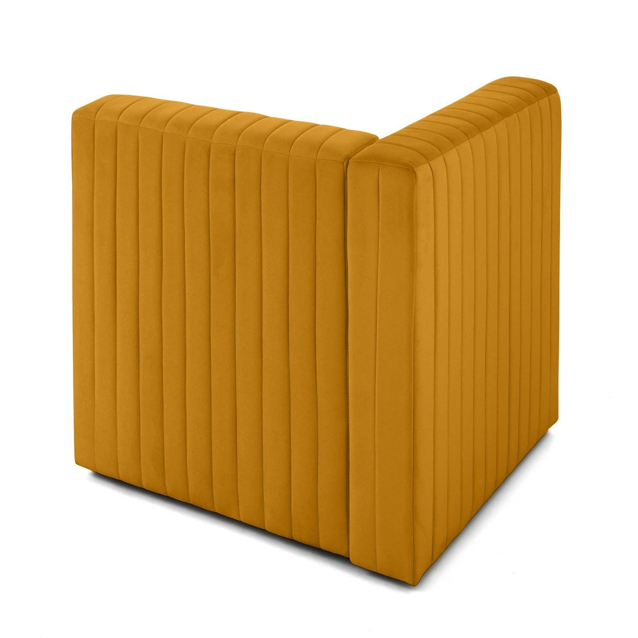 Voir la diapositive 4 : LISA DESIGN Nova - module d'assise gauche - en velours