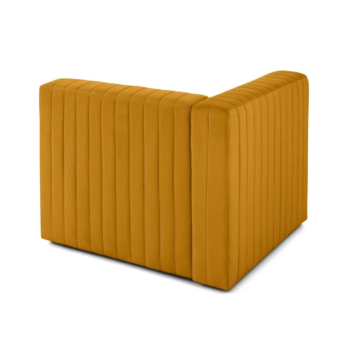 LISA DESIGN Nova - module d'assise gauche - en velours