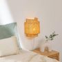 Voir la diapositive 3 : ATMOSPHERA Applique Murale en Bambou  Liby  28cm Naturel