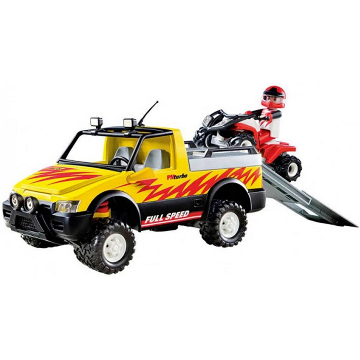 PLAYMOBIL 4228 Pick up et Quad