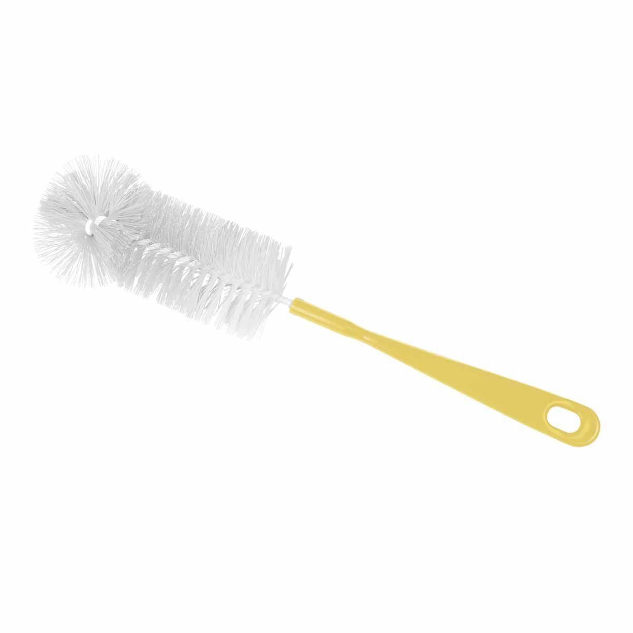 Voir la diapositive 1 : BEBE DOUCEUR Goupillon pour Biberon  Brosse  30cm Jaune