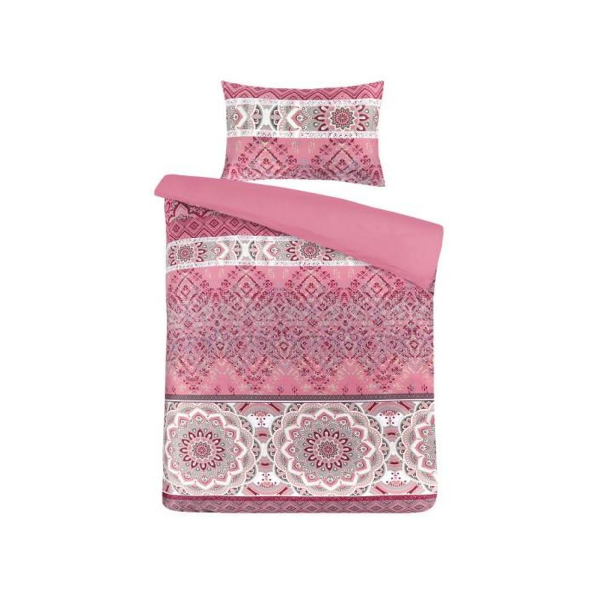 Paris Prix Parure de Lit 2 Pièces  Alegra  140x200cm Rose