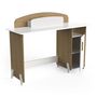 Voir la diapositive 4 : Bureau enfant 1 niche 1 porte L134 cm LILAS