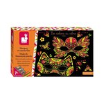 Juratoys-Janod Kit Créatif de Masques et Crayons Fluorescents pour Enfants