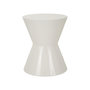 Voir la diapositive 1 : Paris Prix Table d'Appoint en Métal  Oyo  55cm Blanc