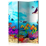 Paris Prix Paravent 3 Volets  Underwater Fun  135x172cm
