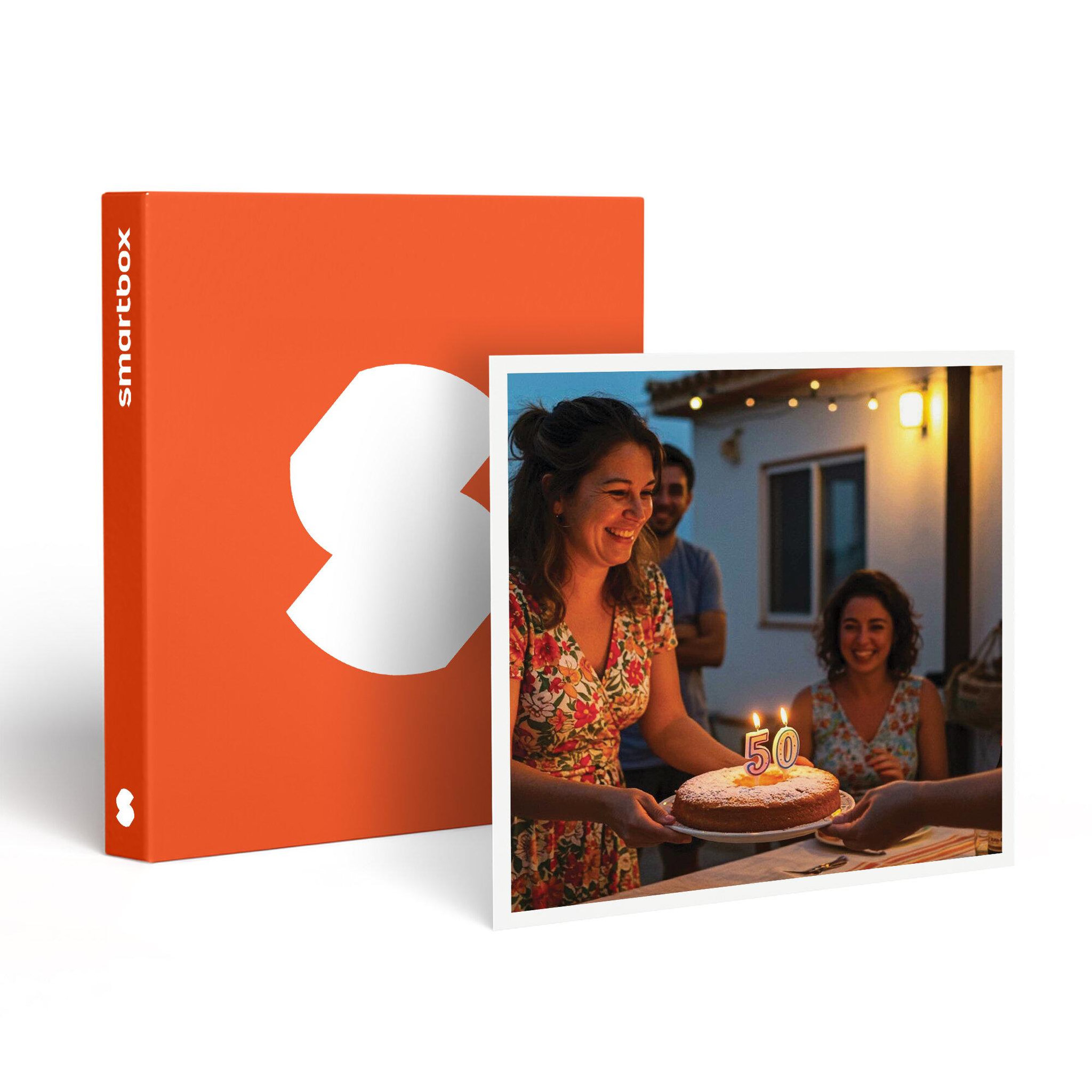 Smartbox Joyeux anniversaire ! Pour femme 50 ans - Coffret Cadeau Multi-thèmes