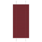VIDAXL Store plisse rouge bordeaux 65x150 cm largeur du tissu 64,4 cm